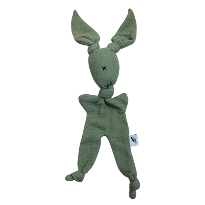 Knuffeldoekje | Vergrijsd Groen